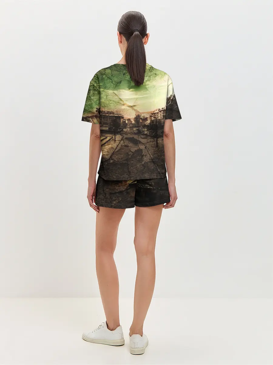 Женская пижама с шортами / STALKER