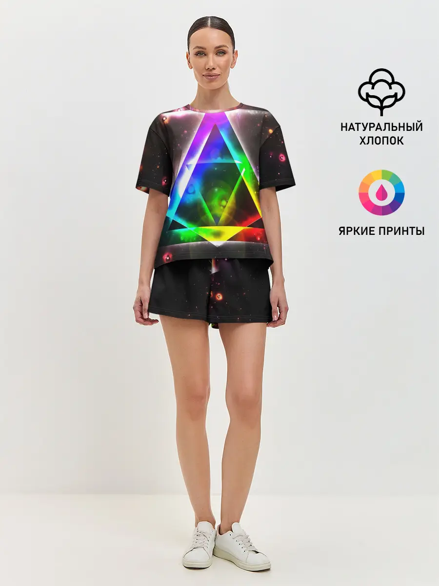 Женская пижама с шортами / ИЛЛЮМИНАТЫ