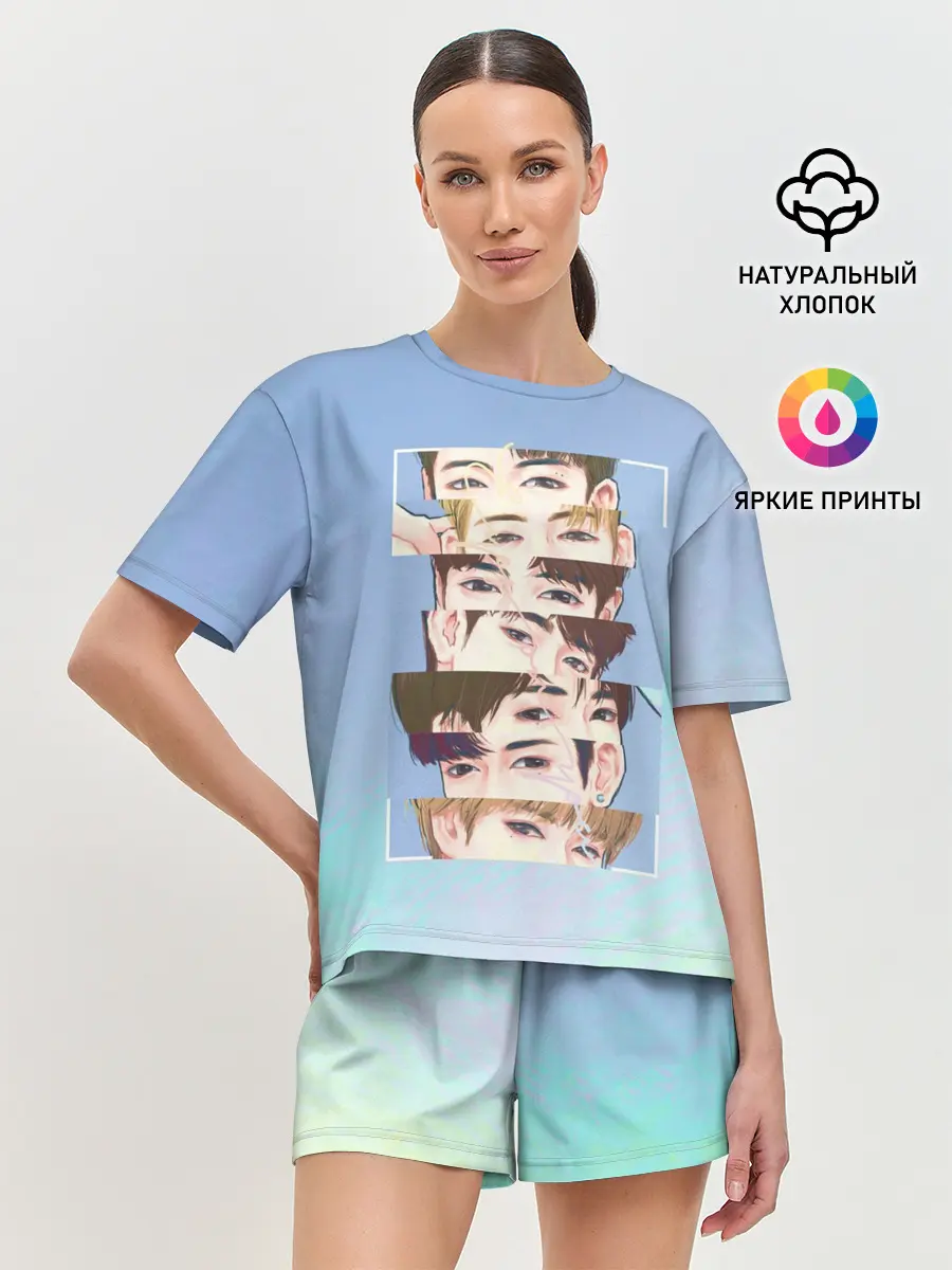 Женская пижама с шортами / GOT7