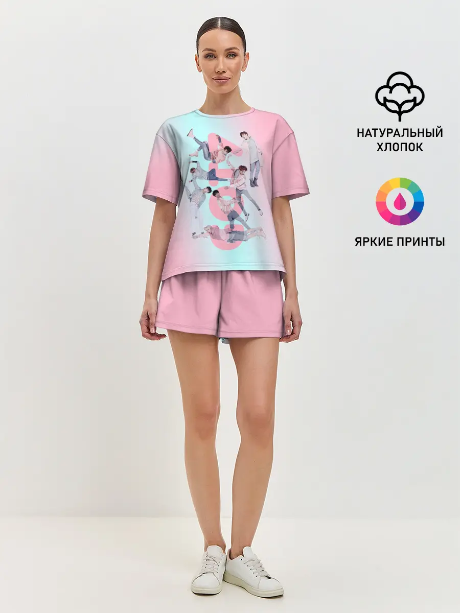Женская пижама с шортами / GOT7