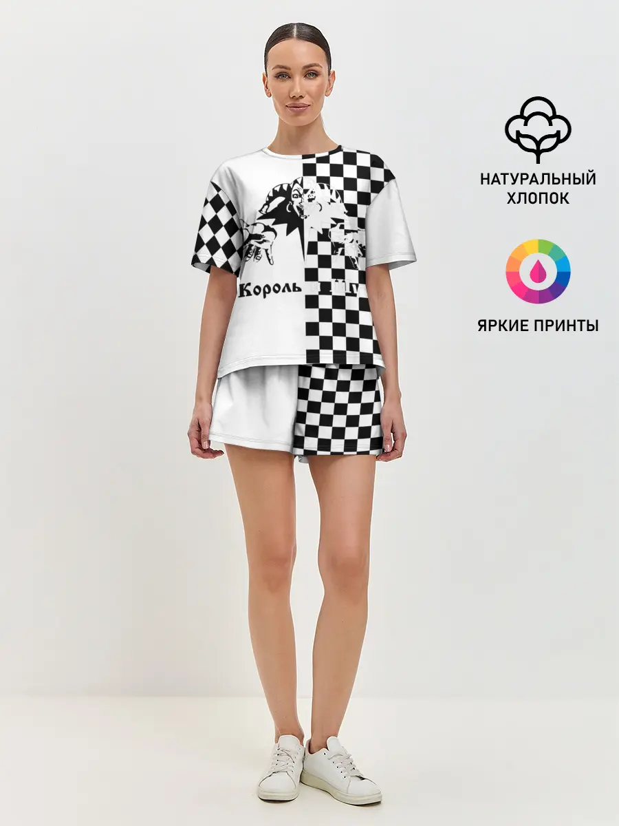 Женская пижама с шортами / Король и Шут