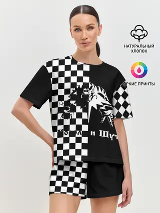 Женская пижама с шортами / Король и Шут