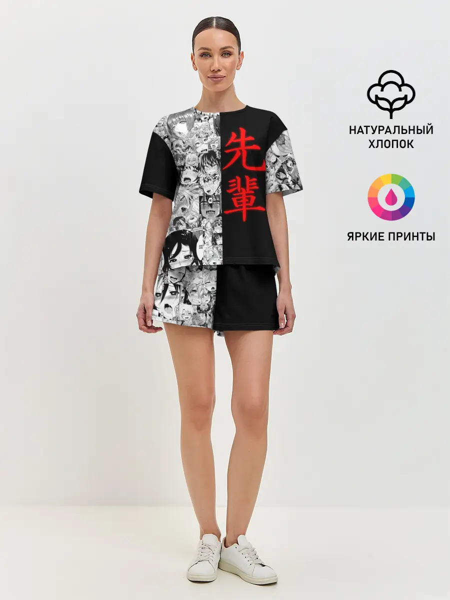 Женская пижама с шортами / SENPAI