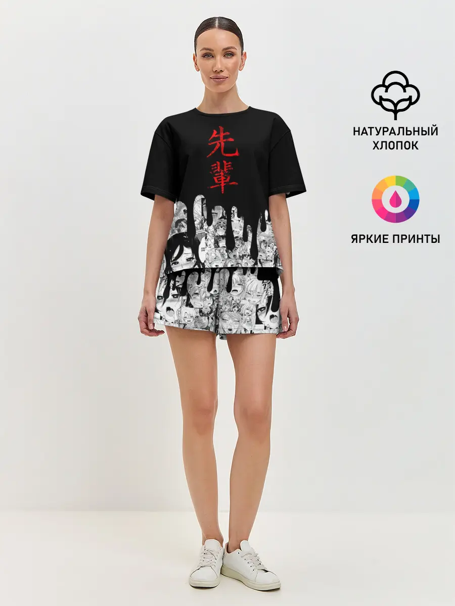 Женская пижама с шортами / SENPAI