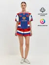 Женская пижама с шортами / Русский хоккей