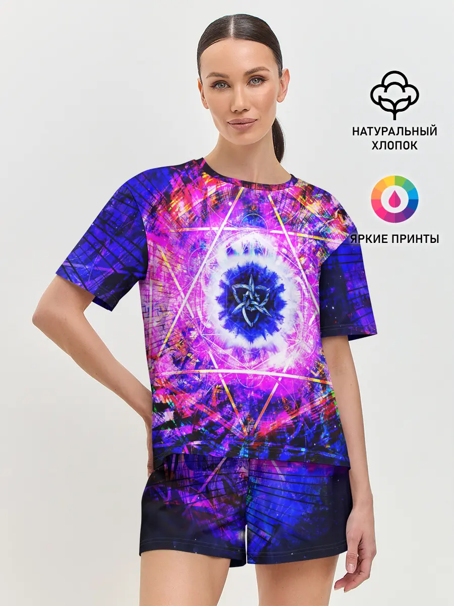 Женская пижама с шортами / PSY