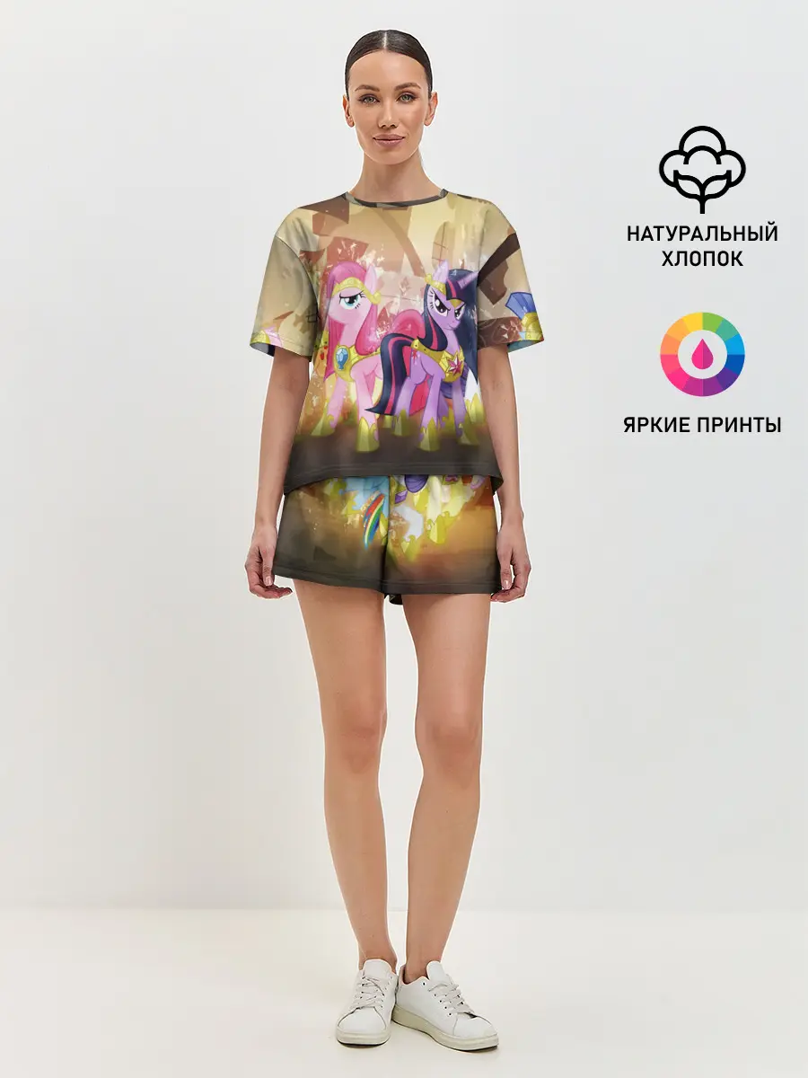Женская пижама с шортами / PONY