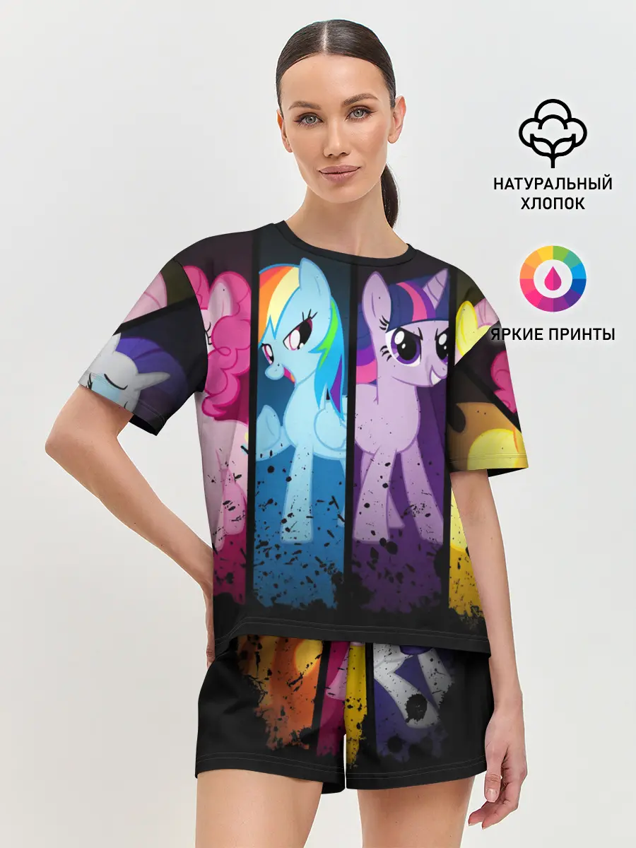 Женская пижама с шортами / MY LITTLE PONY