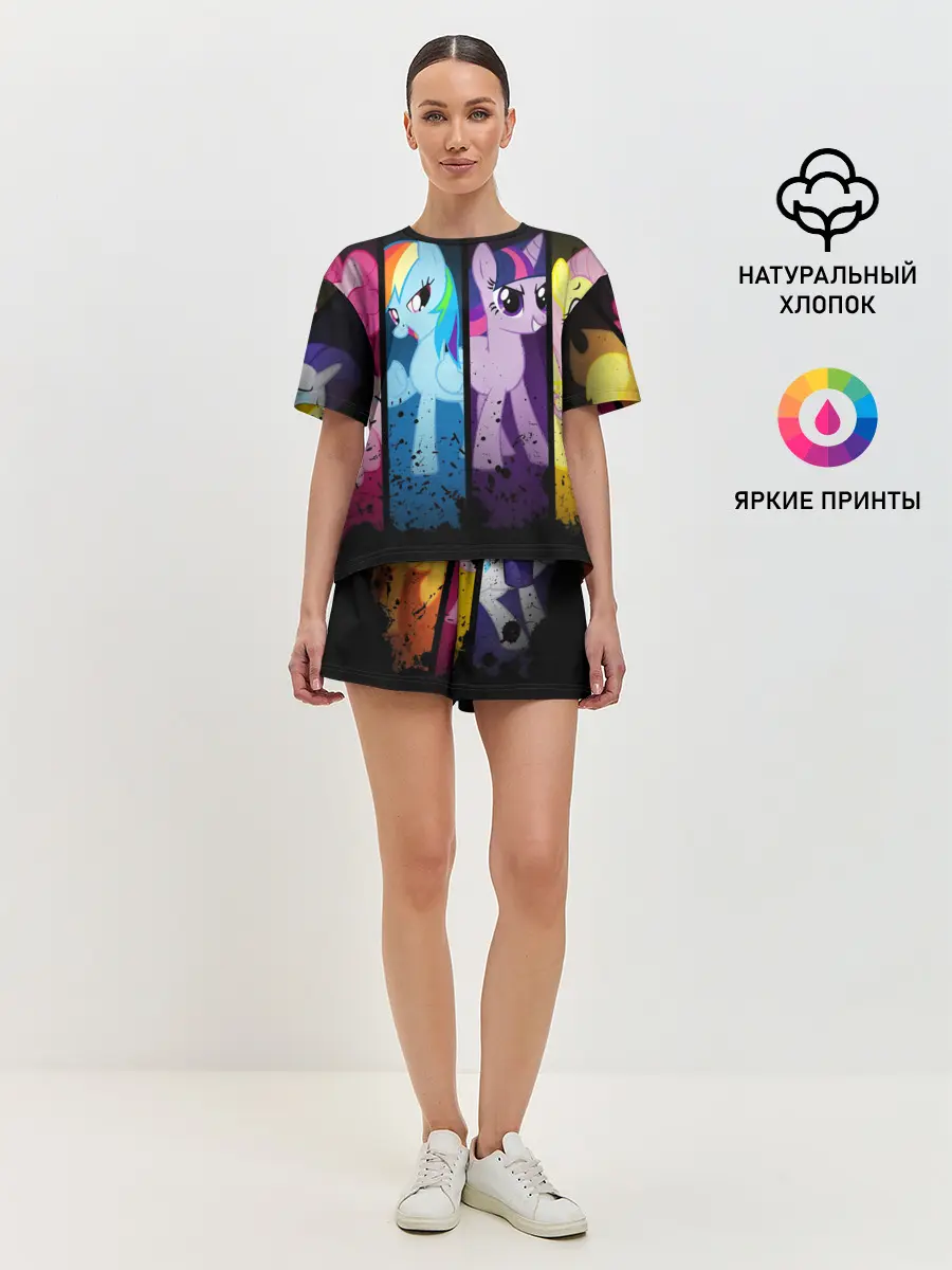 Женская пижама с шортами / MY LITTLE PONY
