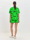 Женская пижама с шортами / Billie Eilish graffiti