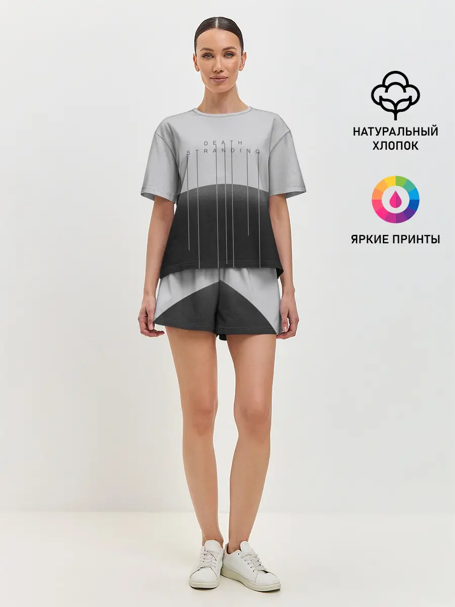 Женская пижама с шортами / DEATH STRANDING | DS