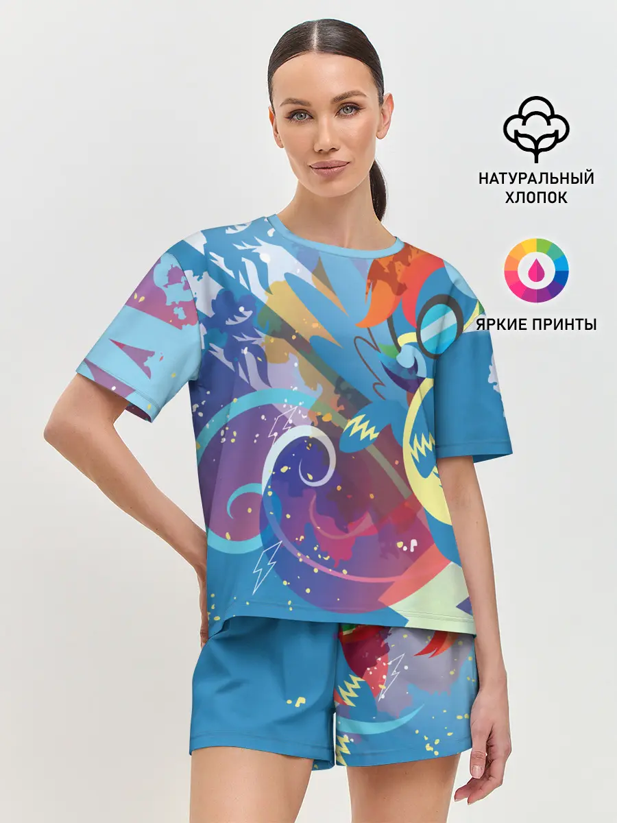 Женская пижама с шортами / My little Pony