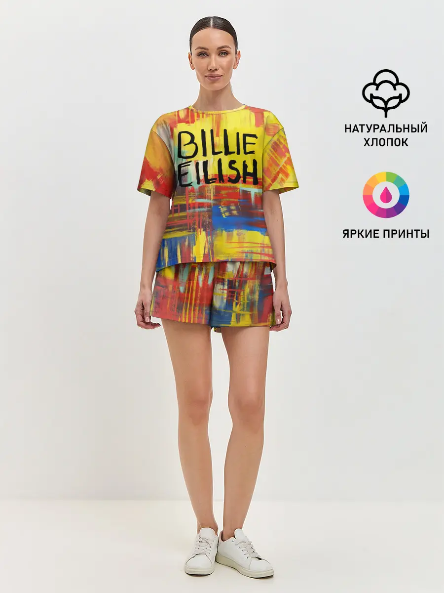 Женская пижама с шортами / BILLIE EILISH