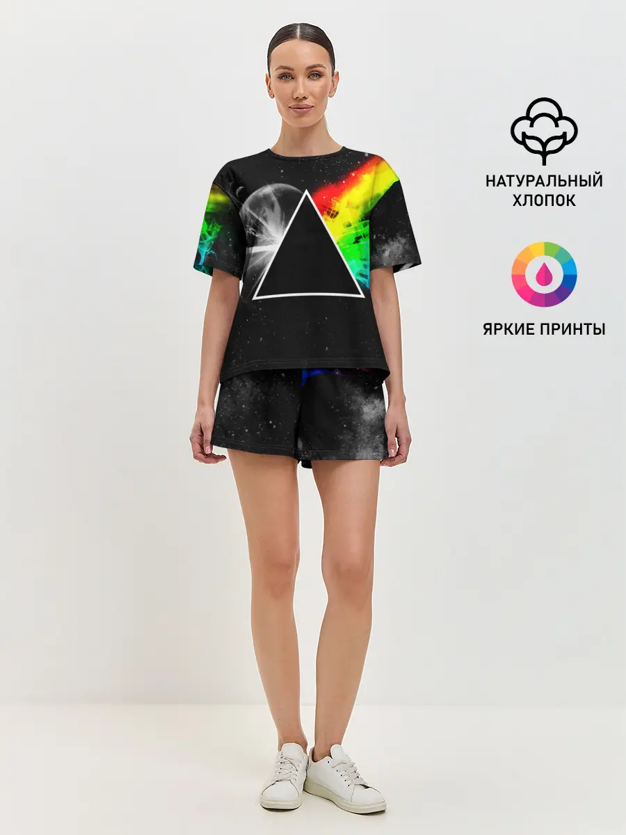 Женская пижама с шортами / PINK FLOYD