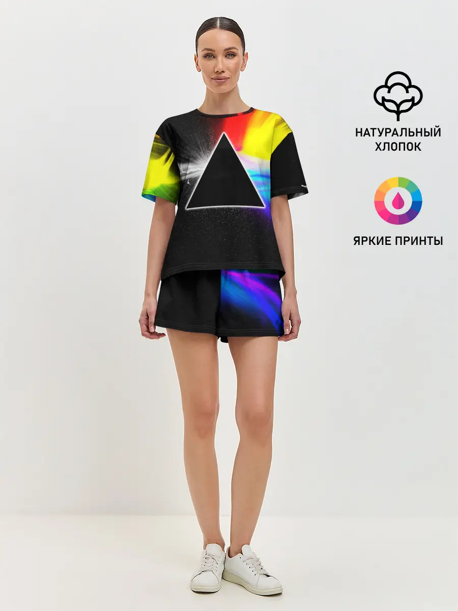 Женская пижама с шортами / PINK FLOYD