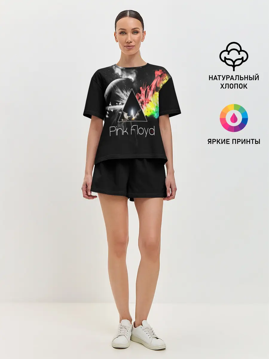 Женская пижама с шортами / PINK FLOYD