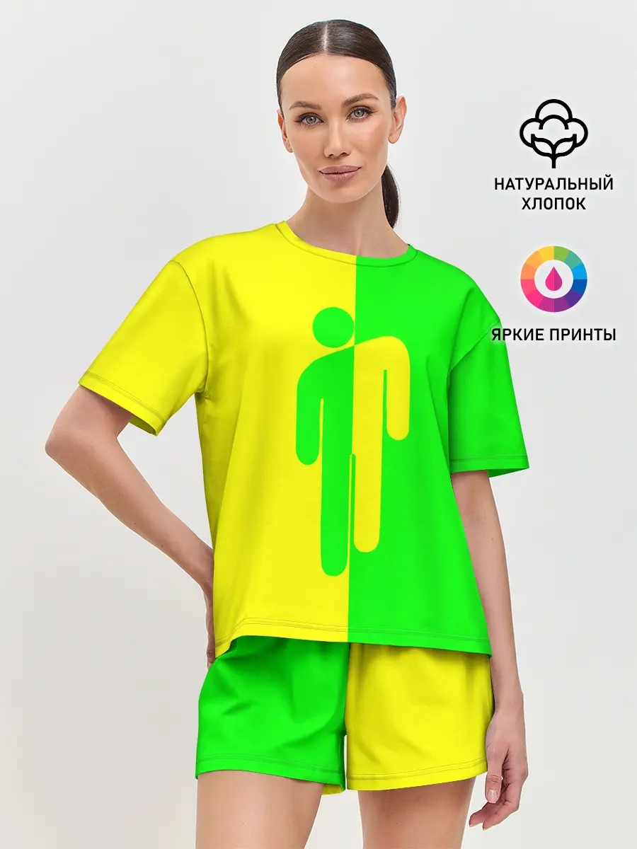 Женская пижама с шортами / BILLIE EILISH