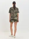 Женская пижама с шортами / Камуфляж Prym1 Woodlands Camo