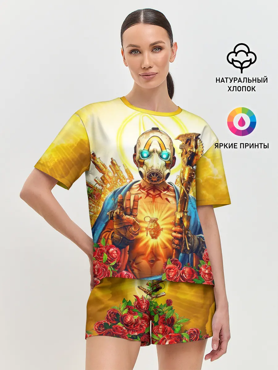 Женская пижама с шортами / Borderlands