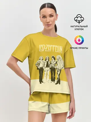 Женская пижама с шортами / Led Zeppelin