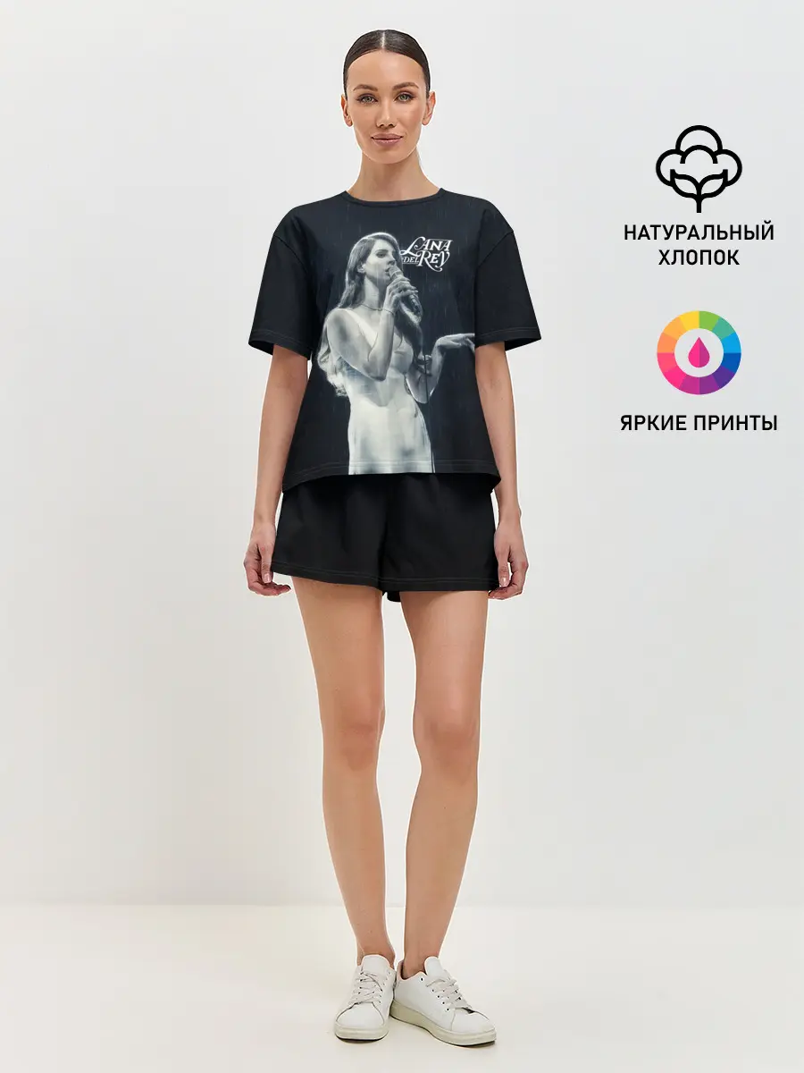 Женская пижама с шортами / Лана Дель Рей