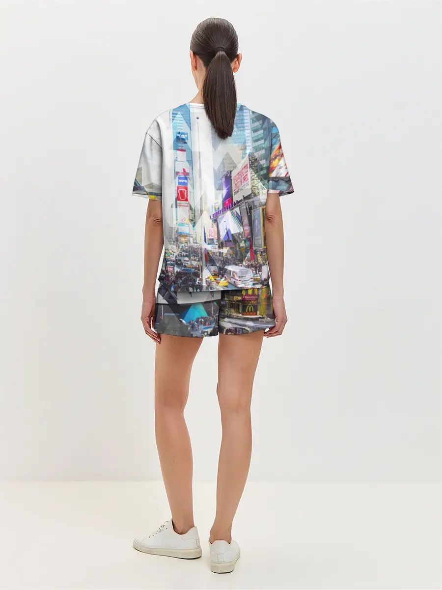 Женская пижама с шортами / New York