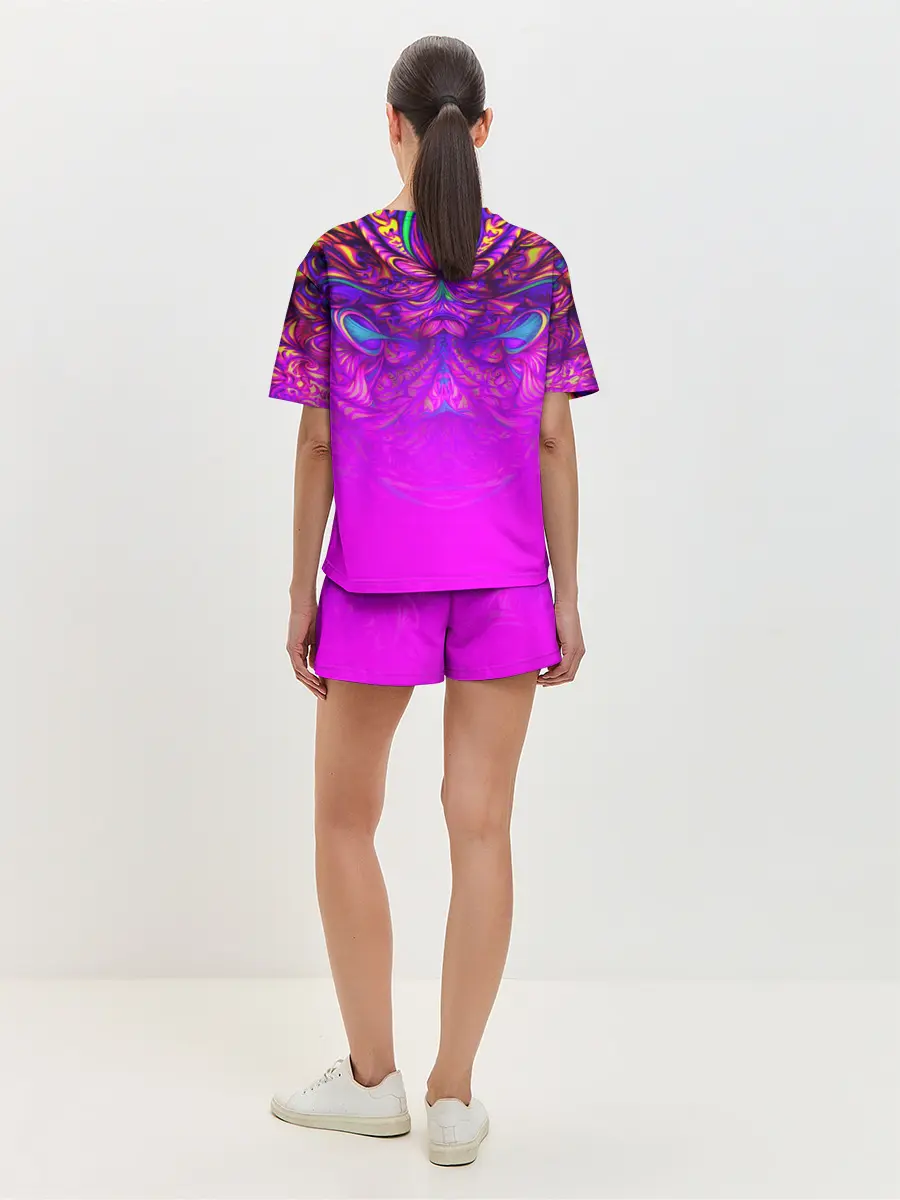 Женская пижама с шортами / ABSTRACTION
