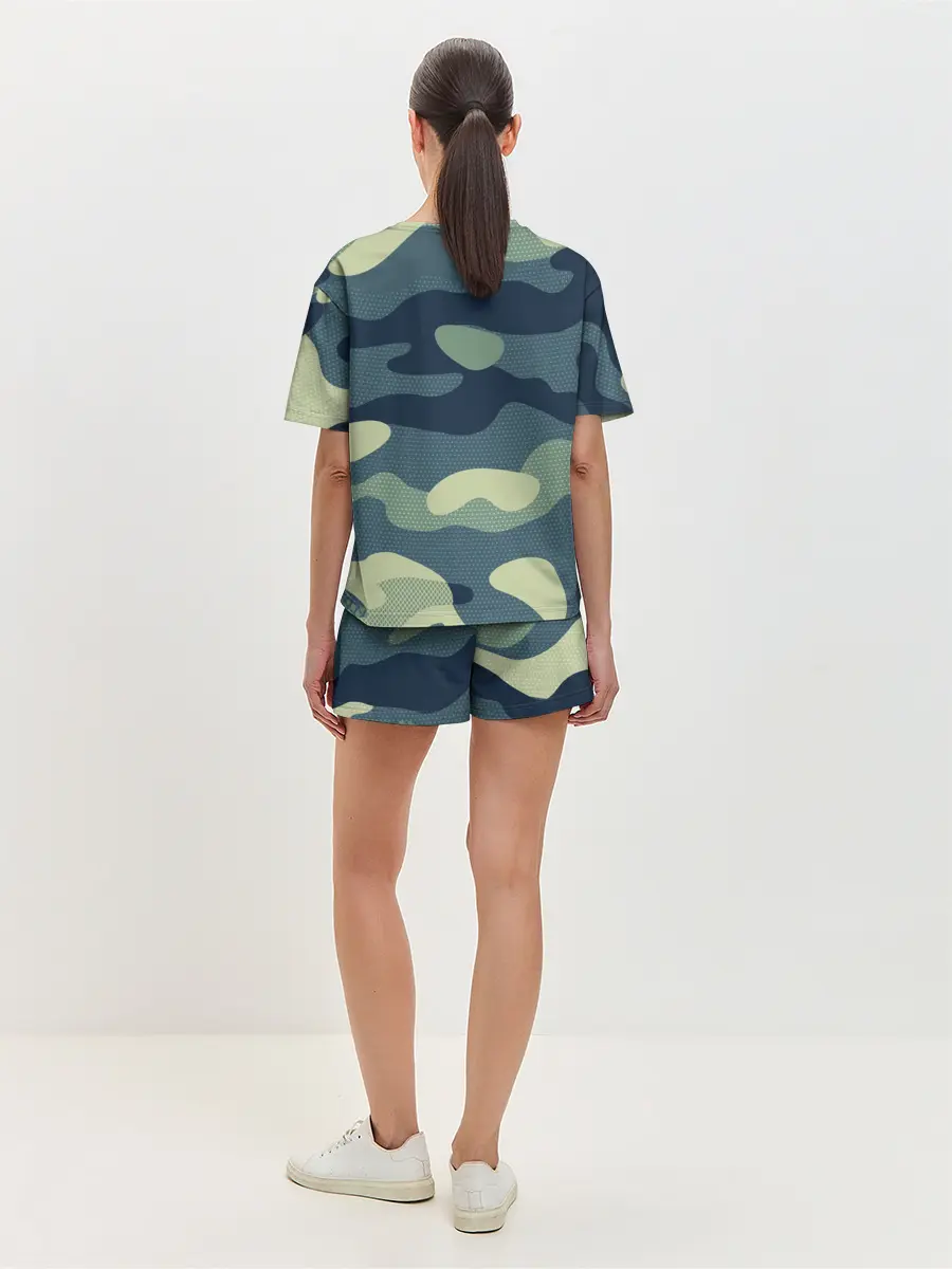 Женская пижама с шортами / КОРОЛЬ ТАНКОВ