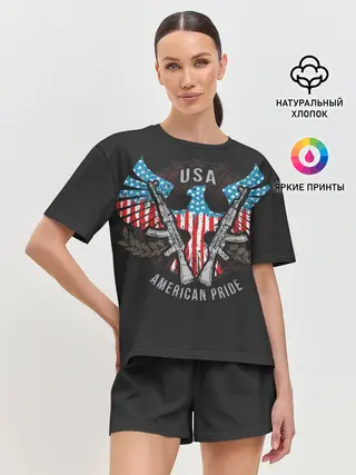 Женская пижама с шортами / Army Forces