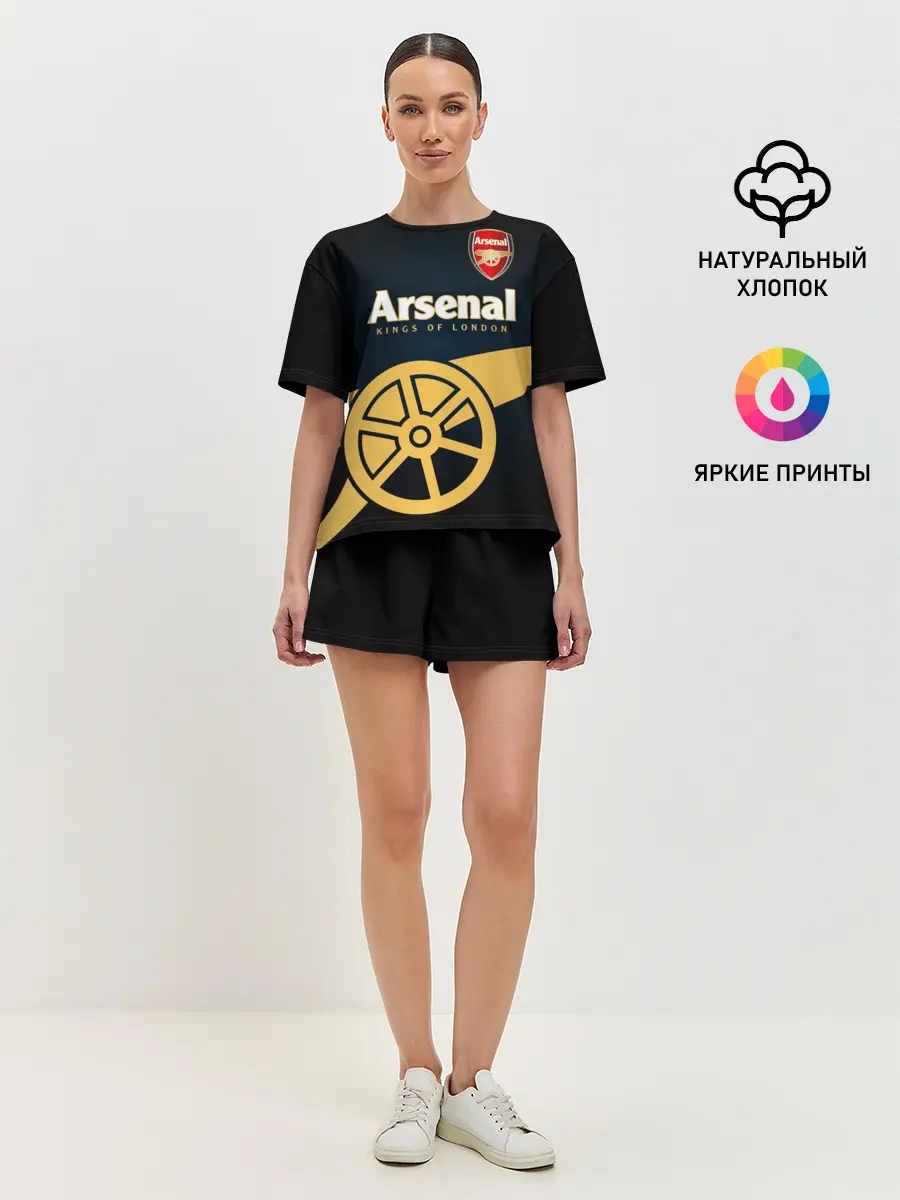Женская пижама с шортами / Arsenal