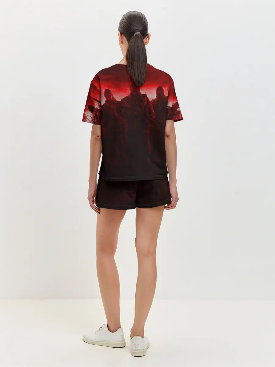 Женская пижама с шортами / STALKER ДОЛГ