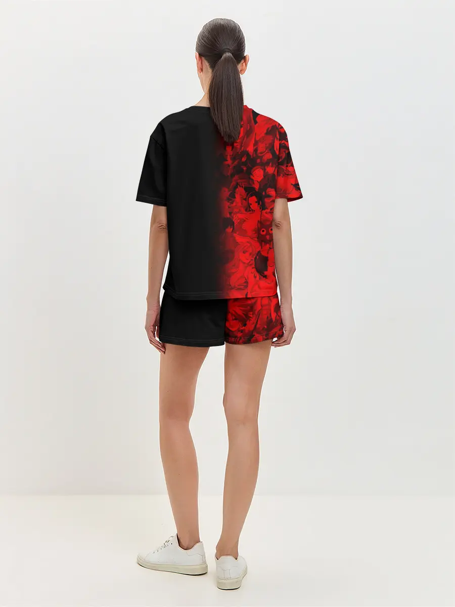 Женская пижама с шортами / Senpai Glitch