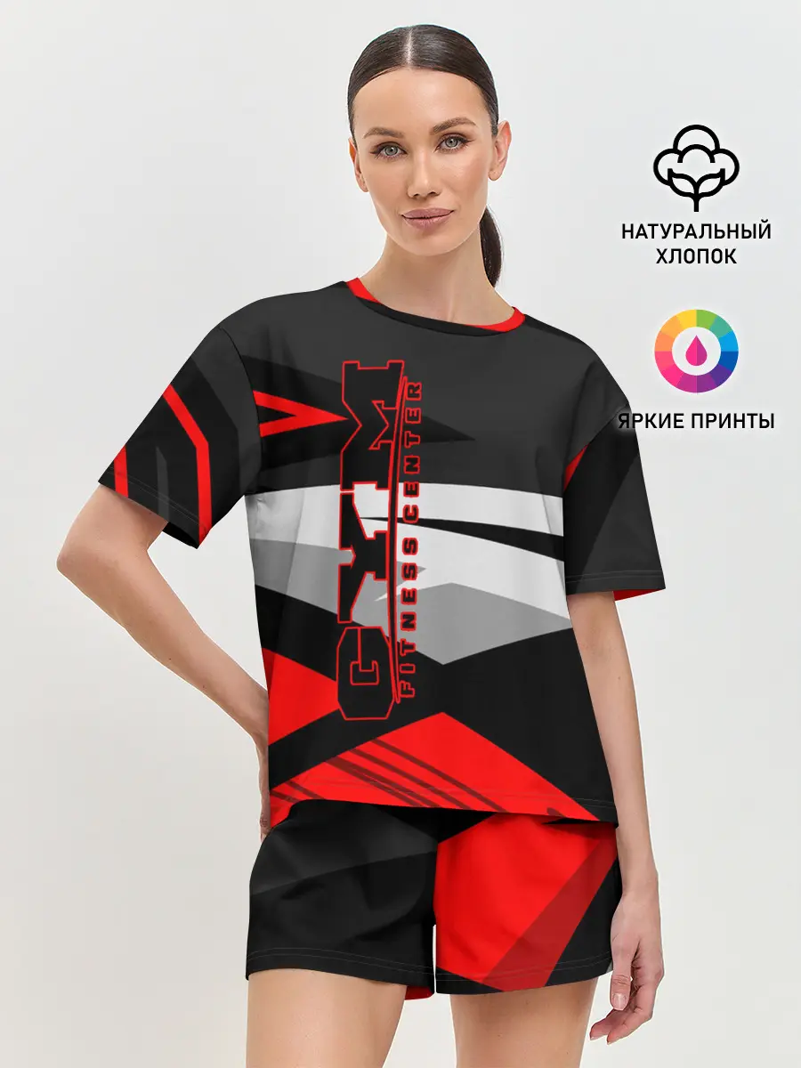 Женская пижама с шортами / GYM