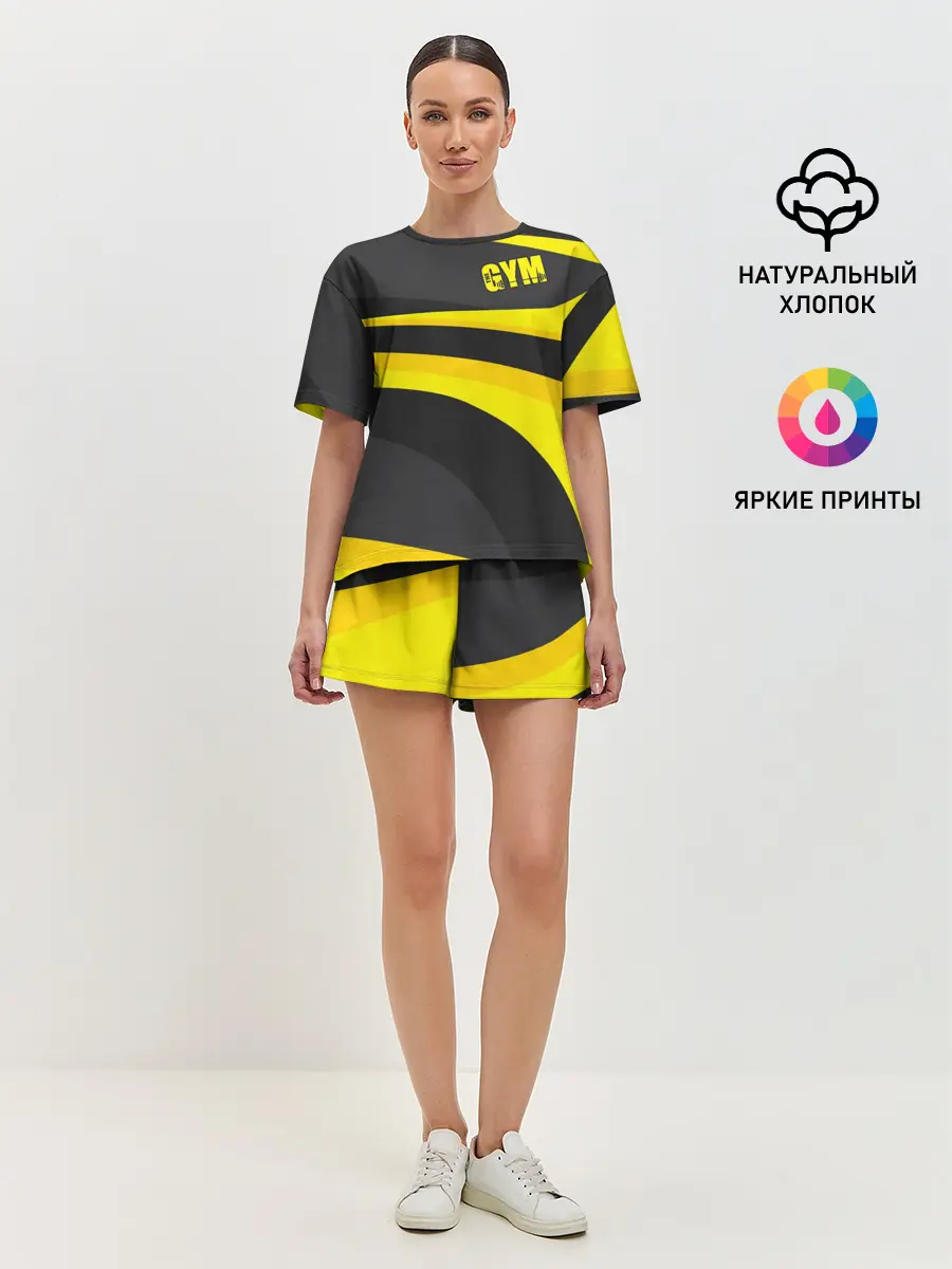 Женская пижама с шортами / GYM