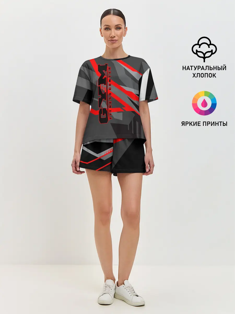 Женская пижама с шортами / GYM