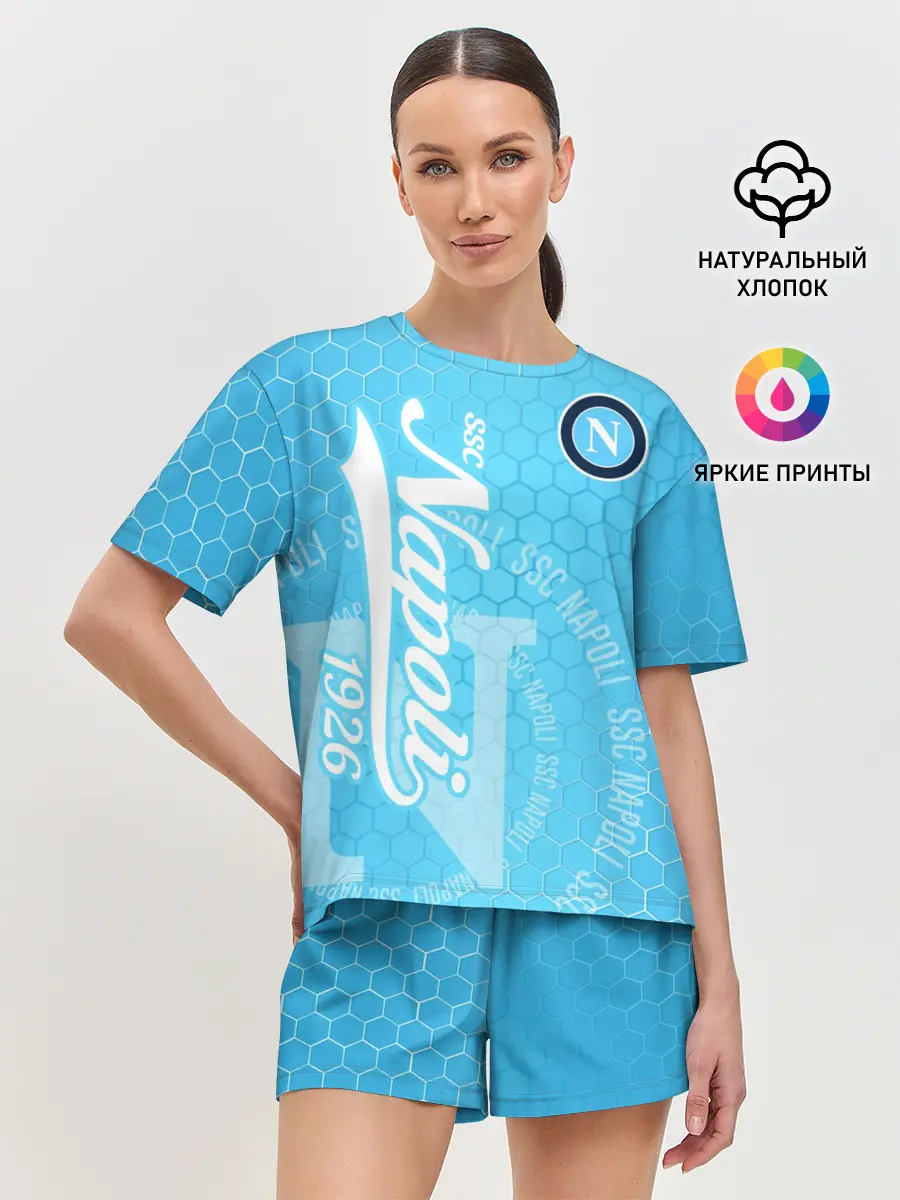 Женская пижама с шортами / Наполи