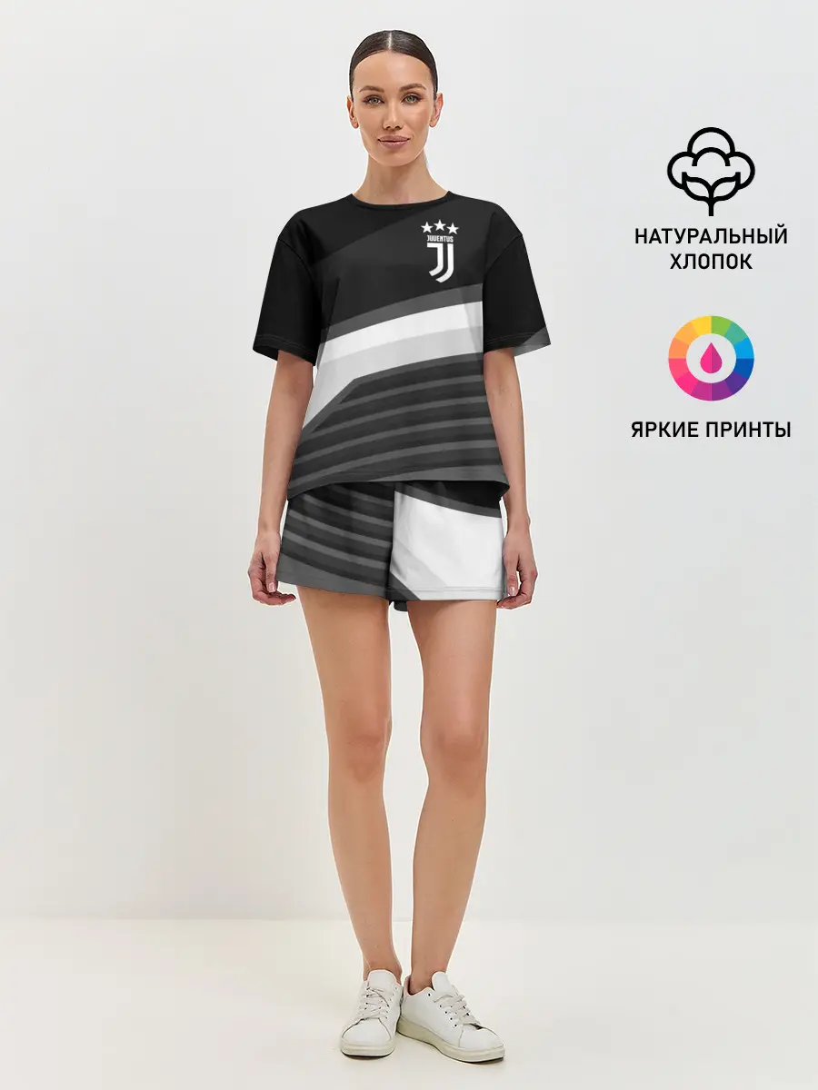 Женская пижама с шортами / Juventus