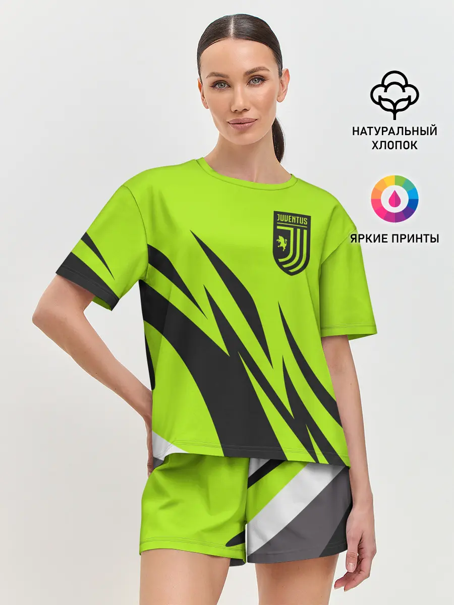 Женская пижама с шортами / Juventus