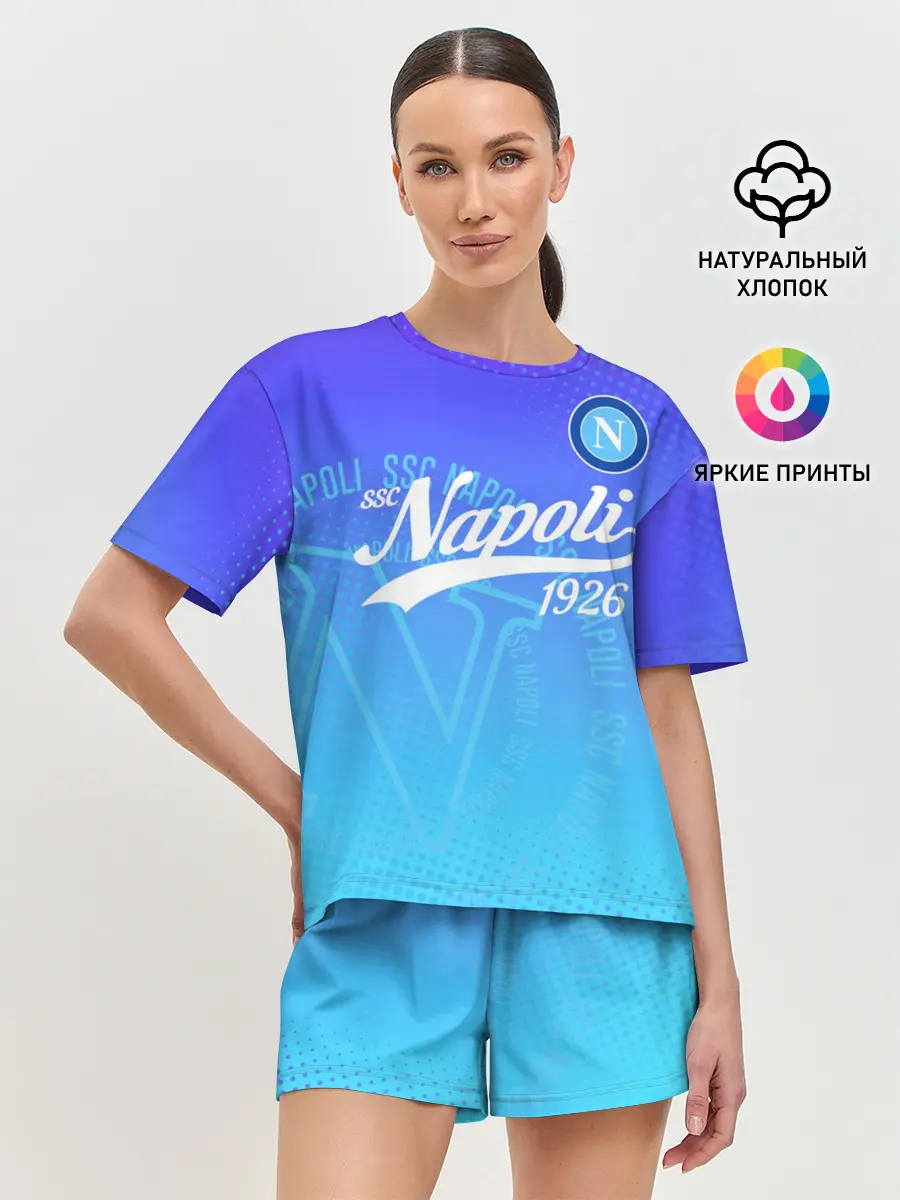 Женская пижама с шортами / Наполи