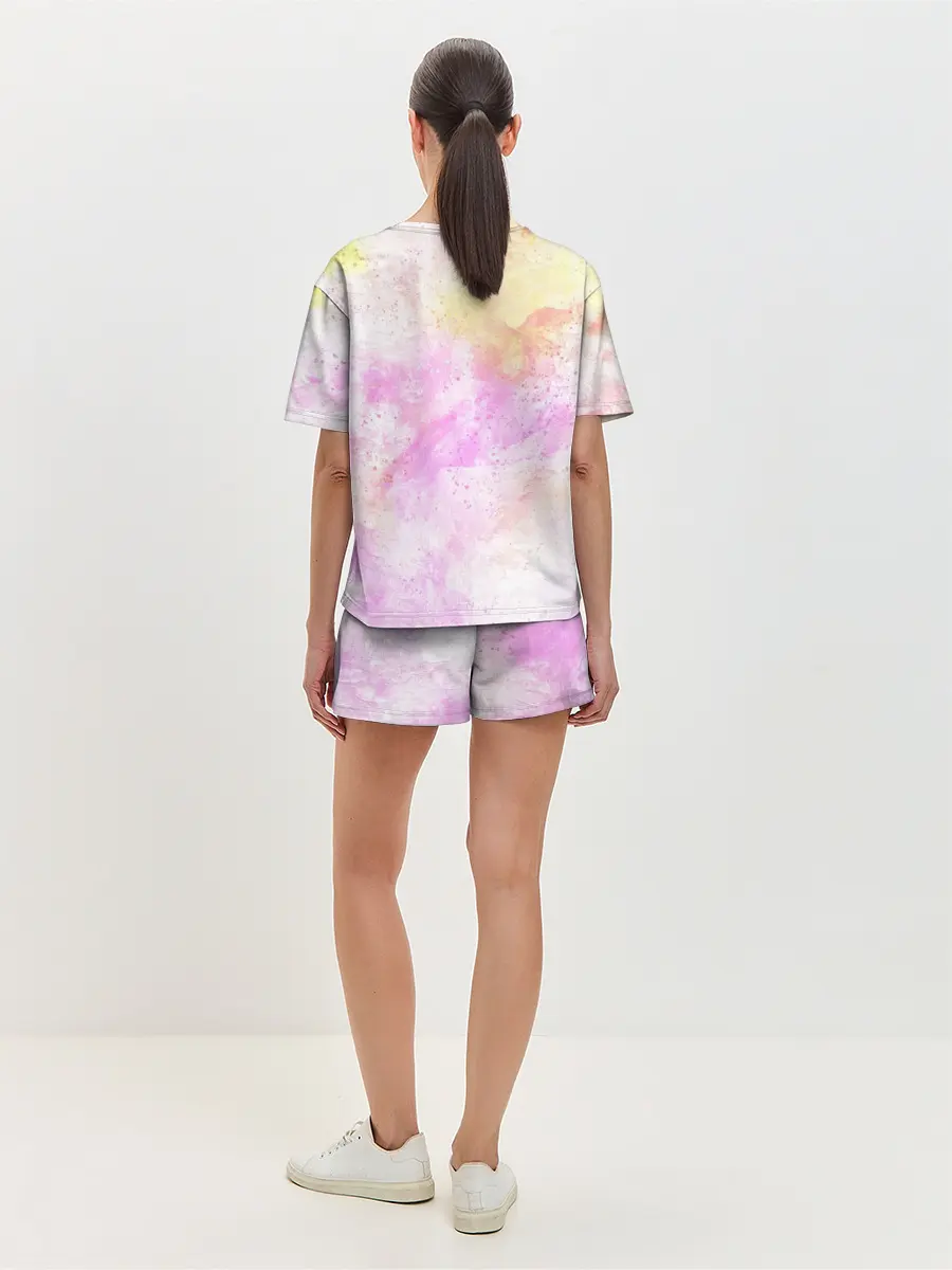 Женская пижама с шортами / catfee