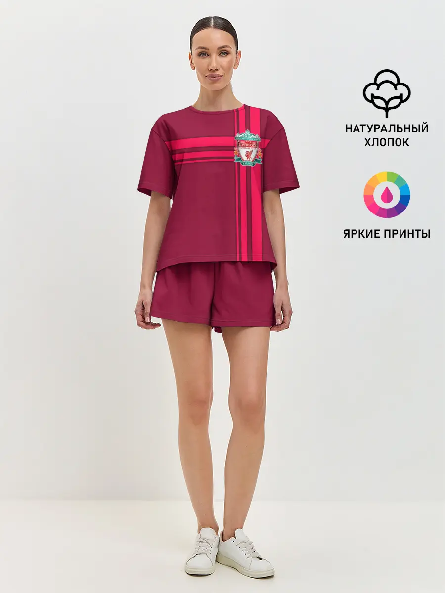 Женская пижама с шортами / Liverpool.