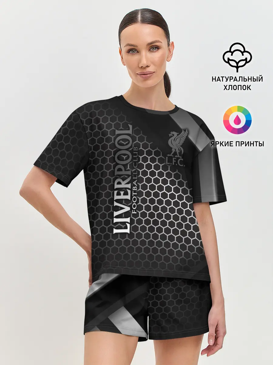 Женская пижама с шортами / LIVERPOOL F.C. | ЛИВЕРПУЛЬ
