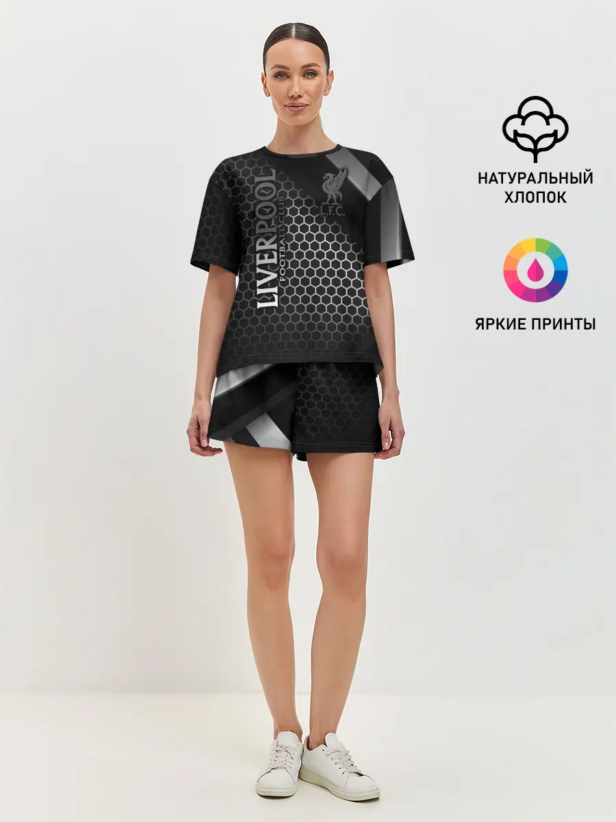 Женская пижама с шортами / LIVERPOOL F.C. | ЛИВЕРПУЛЬ