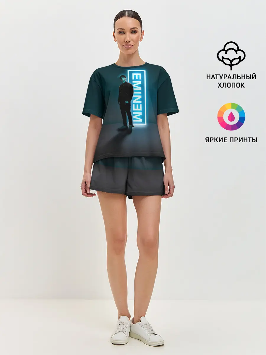 Женская пижама с шортами / Eminem