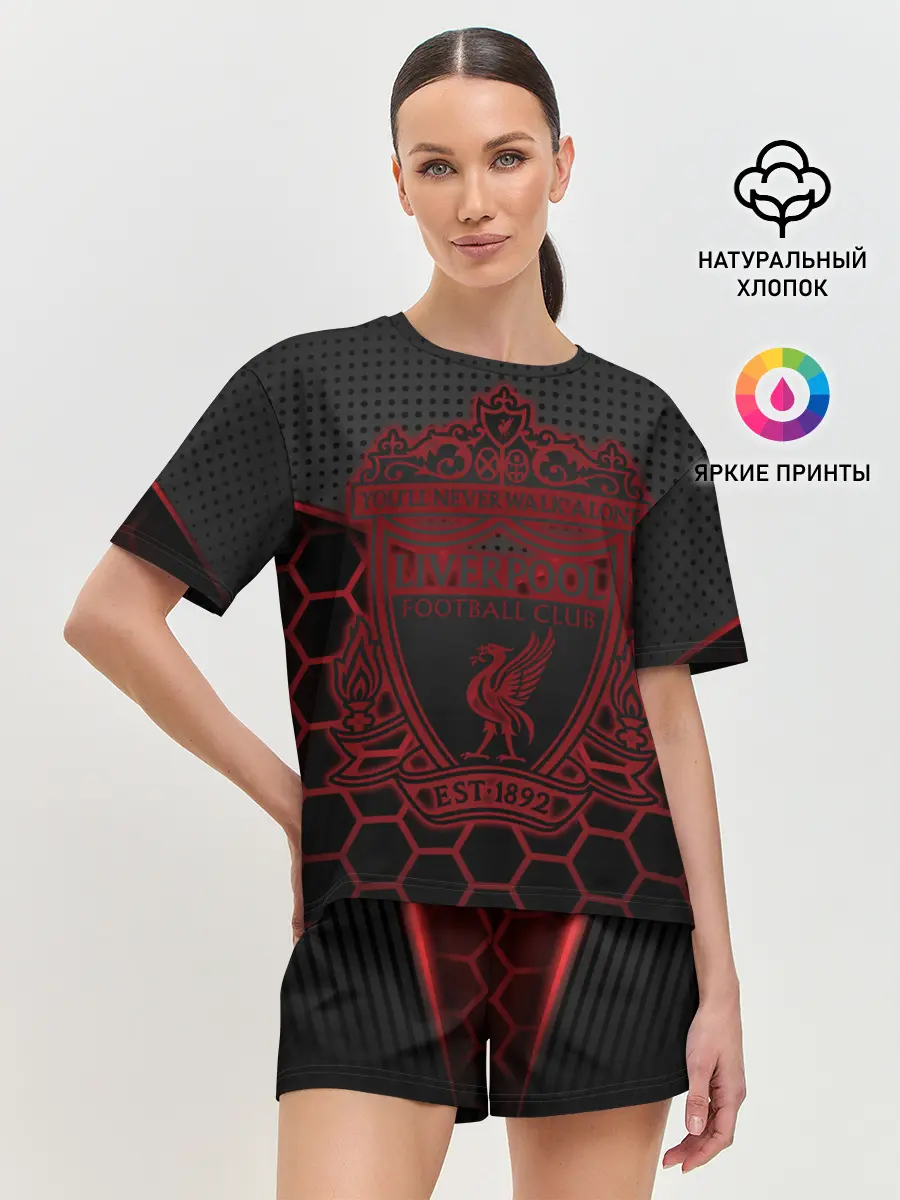 Женская пижама с шортами / Liverpool F.C.