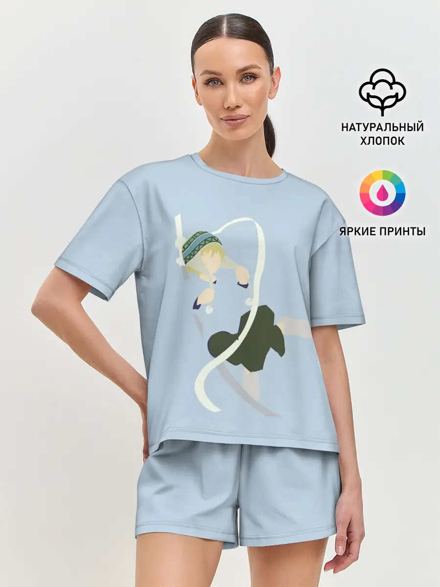 Женская пижама с шортами / Yukine