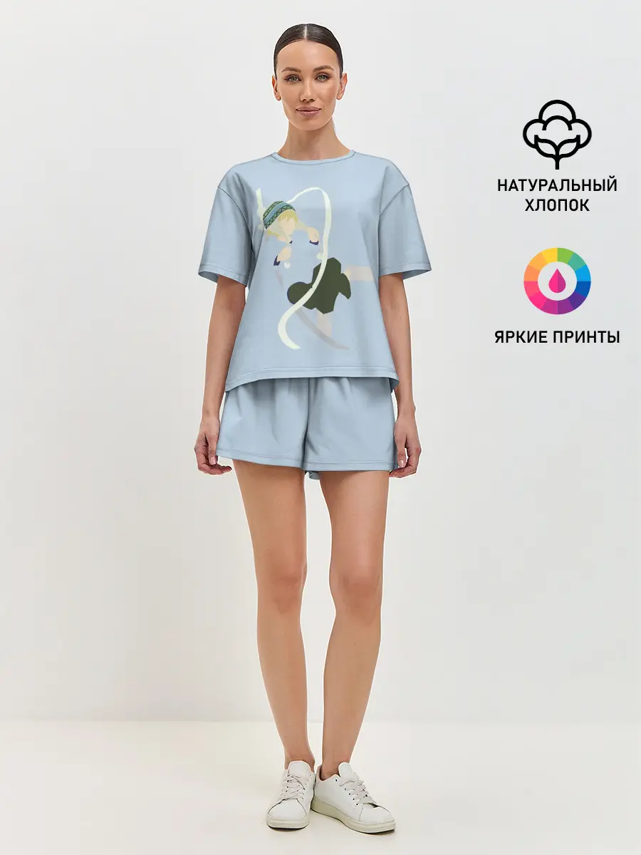 Женская пижама с шортами / Yukine