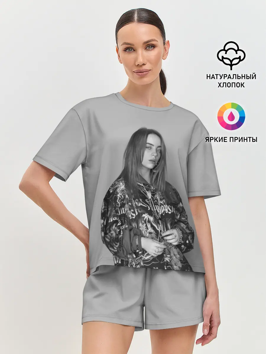Женская пижама с шортами / BILLIE EILISH