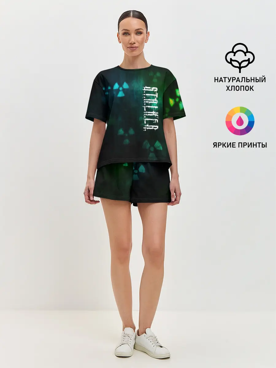 Женская пижама с шортами / Stalker.