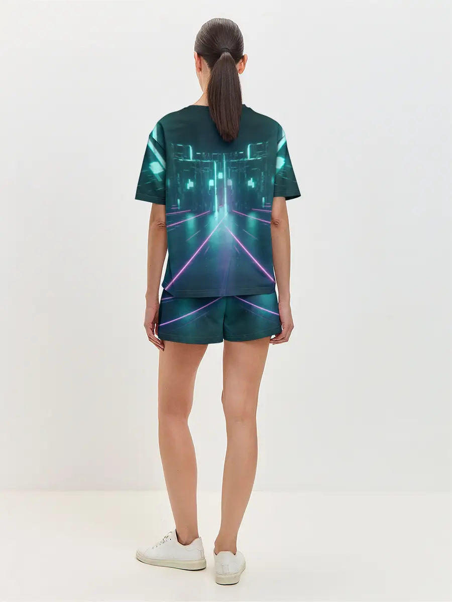 Женская пижама с шортами / OutRun